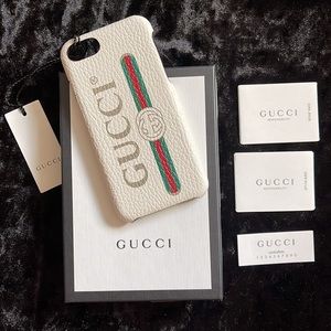 GUCCI iPhone 7 / 8 Print Phone Case Authentic